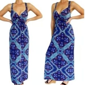 Hippie Rose Strappy Maxi Dress Casual Size Medium